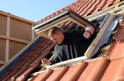 Pose de fenêtres de toit Velux à Gœulzin
